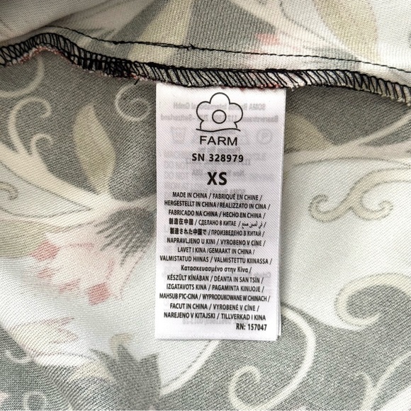 FARM Rio Flowing Beauty Maxi Dress, Size XS, NWT 🇧🇷 - Picture 16 of 16